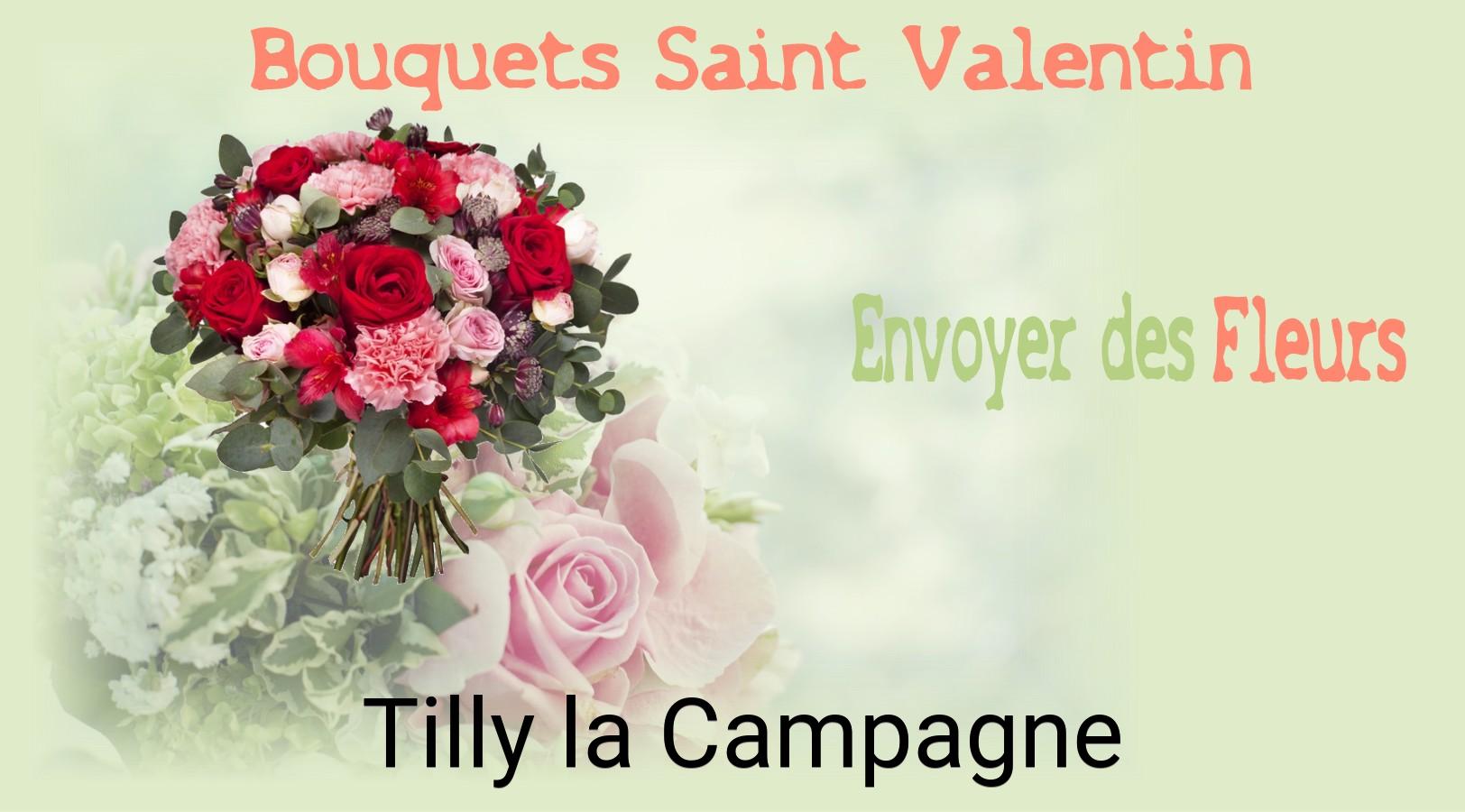 Roses de Saint-Valentin livrées à Tilly-la-Campagne